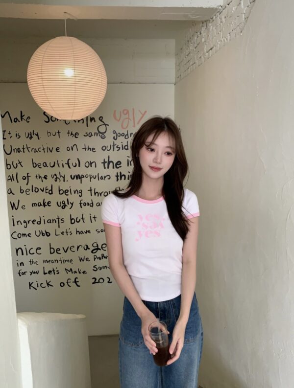 🇰🇷 可愛文字TEE 💕